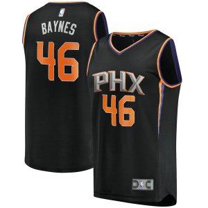 Camiseta Aron Baynes 46 Phoenix Suns Statement Edition Negro Hombre